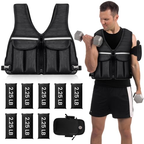 Prodigen Adjustable Weighted Vest 0-18 lb
