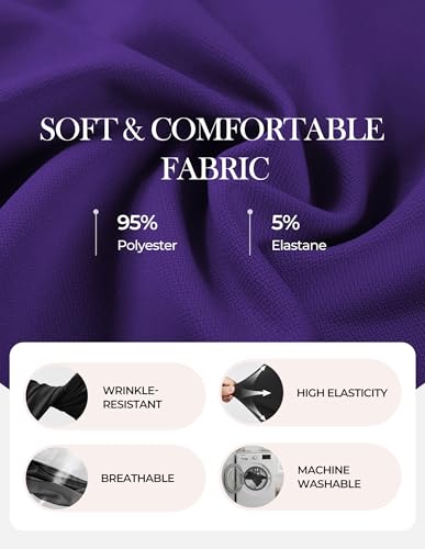Image of GRACE KARIN Work Dresses for Women 2026 Sleeveless Button Business Midi Dress Notch Lapel V Neck Formal Office A Line Dresses