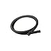 Vacuum Hose, 2 in Dia, 16 ft, Black