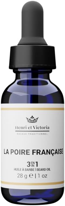 Óleo para Barba HENRI ET VICTORIA La Poire Française