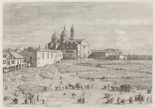 Canaletto Giustina in Pra Della Vale impresiones murales 60x90