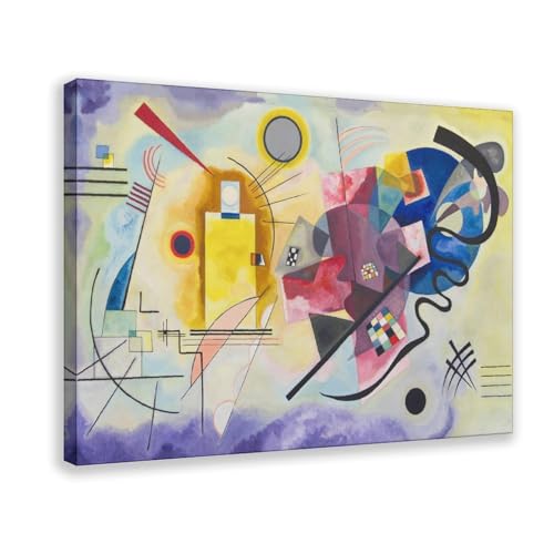 Toile Wassily Kandinsky impression haute définition pour décoration raffinée