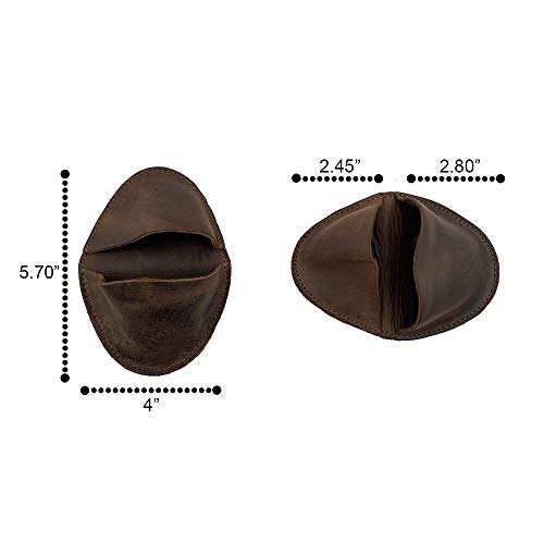 Hide & Drink 14166817 Leather Pot Holder Mini Oven Mitt Oven Cooking Pinch Grips  thumb #2
