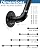 FlySkip Handrails for Indoor Stairs 12ft 4 Sections Galvanized Steel Pipe Stair Railing Non-Slip Wall Mount Hand Rail for Outdoor Indoor Stairs Porch Deck (12FT)