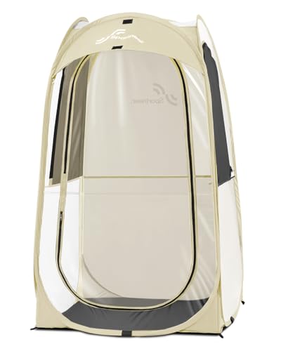 Sportneer Clear Sport Tent, 1 Person Transparent...