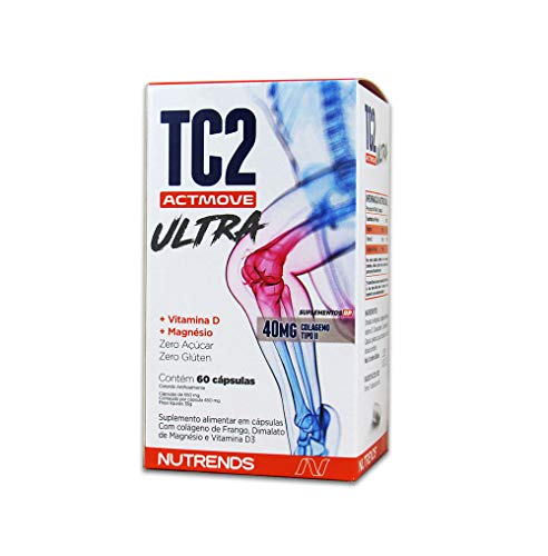 TC2 Actmove ULTRA Colágeno II Vit D + Magnésio (60 Caps)