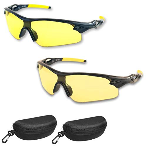 BEST Night Driving Glasses- Anti Glare Night Vision Reduce Eye Strain Men Women