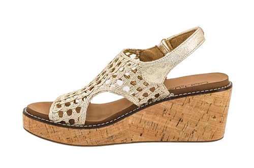Image of Corkys Footwear Womens Carley Wedges, Featuring Corkys EVA Foam Cushioned Insoles, A 2.5 Inch Heel, Lightweight For All Day Wear, And Hook And Loop Closure