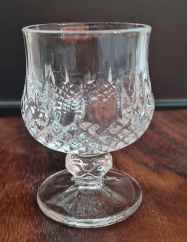 Image of WRINGO Shot Glass for Espressos, Spirits & Liquors,Whiskey, Vodka Shot, Tequila Shot, Wine Tasting, Cocktail Pour, Bar Accessory & Home Decor Parties Glasses Set of 6 (WR-03), 70 ml