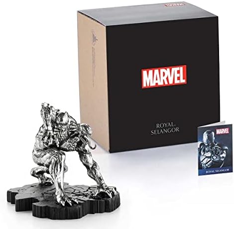 Royal Selangor Hand Finished Marvel Collection Pewter Venom Dark Origin Figurine