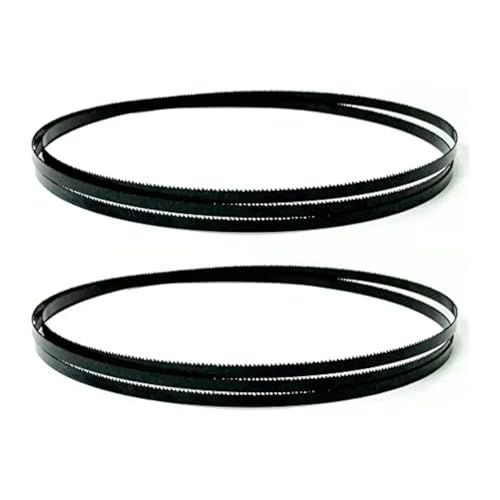 2 hojas de sierra de cinta for madera de 59-1/2 pulgadas for carpintería, 3/8' x 18 dientes por pulgada, 9'