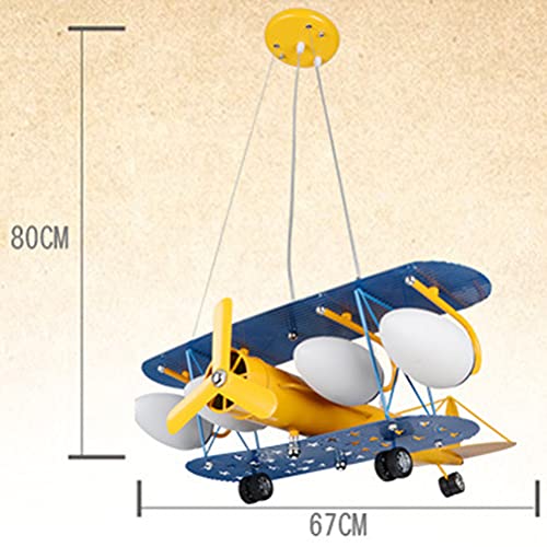 JINGJIN Lampadario a Sospensione a Forma di Aereo