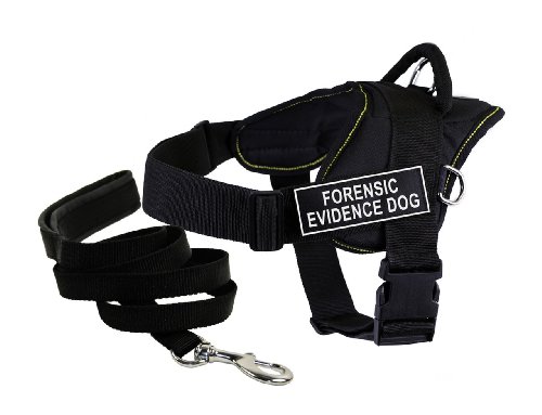 Harnais DT Fun Forensic Evidence pour éduquer votre chiot en promenade quotidienne
