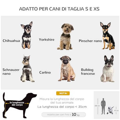 PawHut Passeggino D00-058GY