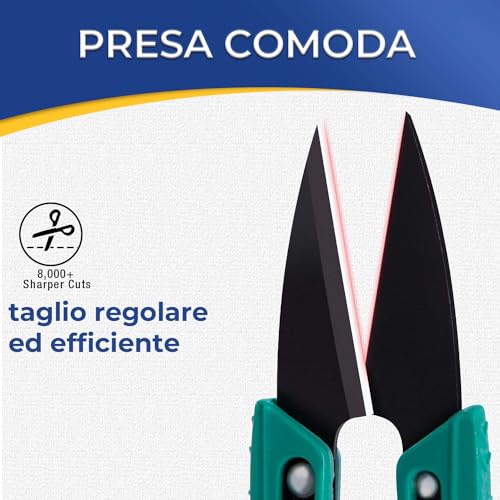 2 x Forbici da Sarta Professionali per Filo per Ricamo Forbici Tessitura Forbici Piccole per Il Taglio Preciso del Filo - 3