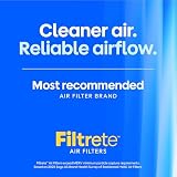 Filtrete Filtr powietrza MPR 1000 MERV 11, ochrona przed alergenami, 6-pak (dokładne wymiary 17,81 x 17,81 x 0,81 cm)