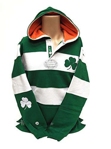 Ireland Rugby Shirt Hoodie, X-Large