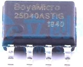 10 Pcs NOR Flash Communication Interface: SPI 4Mbit 3V SOP-8 BY25D40ASTIG(R)