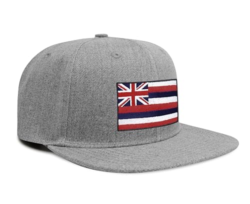 Image of International Tie State Hat for Men and Women, Adjustable Snapback Trucker Baseball Cap with Embroidered Patch