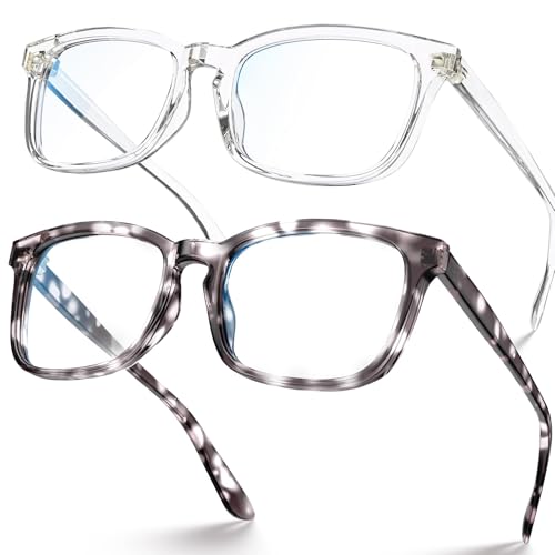 Image of Blue Light Glasses for Women Men Square Computer Glasses Anti Glare UV Blocking Vita