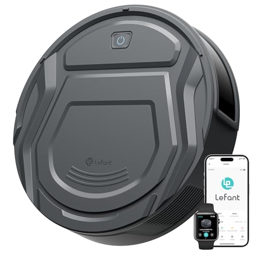Lefant Robot Vacuum Cleaner, 6 Cleaning Modes, 200 Mins Runtime, 4000Pa Suction, SmartSense...