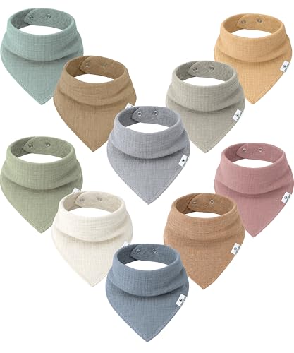Muted - 100% Muslin / 10-Pack