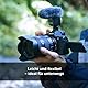 Sony ECM-B10, Kabelloses Shotgun Mikrofon, Rauschunterdrückung, einfache Bedienung, Ideal für Kameras, Interviews, Vlogs, Content Kreation, Streaming