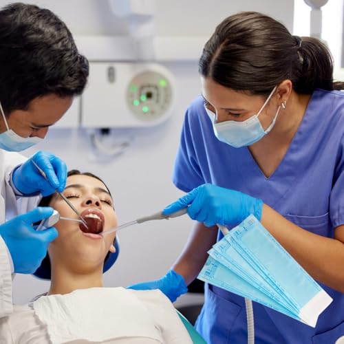 100 Stück Selbstdichtender Sterilisationsbeutel Einweg, Sterilisation Tasche, PVC-Dentalsterilisationsbeutel Selbstdichtender, für Dentalwerkzeuge, Kosmetische Verpackungen, Krankenhaus,90 X 165 MM