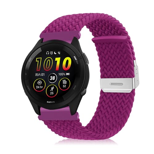 Niboow 22mm Strap for Garmin Venu 3/Venu 2/Vivoactive 4/Forerunner 265/Forerunner 255/Forerunner 255 Music