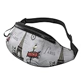 Réglable : Notre sac banane tendance est doté d'une ceinture réglable qui s'ajuste à vos besoins, que vous le portiez à la taille ou en bandoulière.