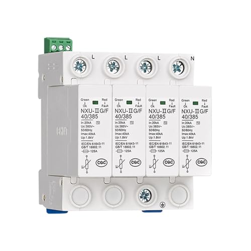 Parasurtenseur NXU 20kA évite les pannes électriques de vos machines 3P+N 320V