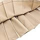 Famuka Baby Mädchen Faltenrock Kleinkinder Faltenrock mit Hosenträgern A-Linie Mini Rock (Khaki, 12M)