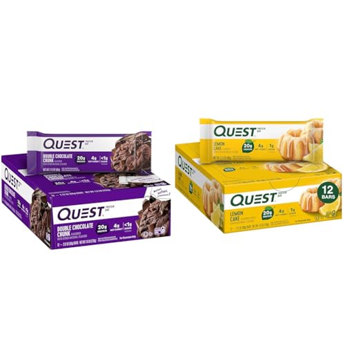 Barritas de proteína Quest Nutrition Double Chocolate Chunk 12 un miniatura 1