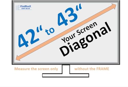 Image of SKYCELL TV Screen Protector 43 Inch Tempered Glass Guard, 9H Hardness, Scratch resistance, Crystal Clear