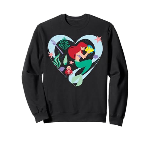 Sweatshirt Ariel Disney Princess pull imprimé mode pour femme et ado