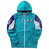 Mitchell & Ness Chaqueta Deportiva para Hombre Charlotte Hornets Baloncesto Azul Turquesa S6465351 - EAN: 0196294131633