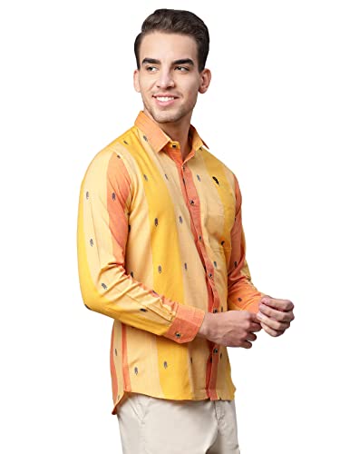 Image of DHRUVI TRENDZ Regular Fit Men's Shirt