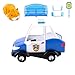 ZhuZhu City Electronic Hamster Police Car Toy – Interactive Pet with 40+ Sounds & Sirens – Includes Mr. Squiggles – Birthday Gift for Boys & Girls Ages 4+