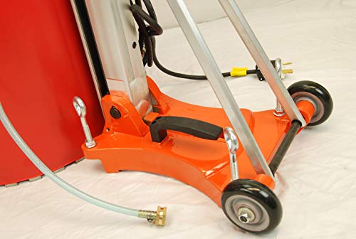 Bluerock 20Z1 T/S 220V Concrete Core Drill W/Tilting Stand & Rolling Base #TOP5