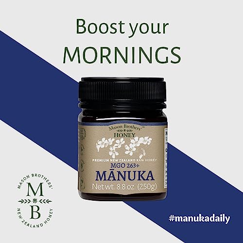 Mason Brothers’ Raw Manuka Honey MGO 263+ 8.8oz miniatura 5