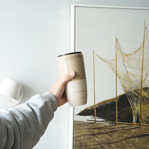 Taza de cerámica para viaje Bosmarlin 21 oz con tapa miniatura 6