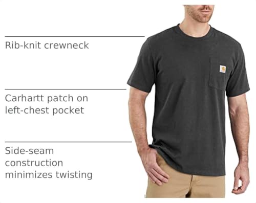 Image of Carhartt Men's 103296 Relaxed Fit Workwear Pocket T-Shirt
