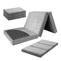 Amazon｜monozu マットレス セミシングル 3つ折り 折りたたみ 高反発