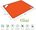 Extra Thick Flexible Plastic Kitchen Cutting Board Mats Set, Set of 6 Colored Chopping Board With Food Icons & Easy-Grip Handles By Olivivi