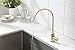 Havin Gold Drinking Water Faucet,Brushed Gold Reverse Osmosis Faucet,Water Filter Faucet for Kitchen Sink Use,Beverage Faucet,Lead-Free Stainless Steel(Brushed Gold)