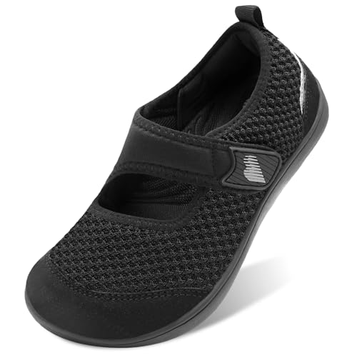 BARERUN Womens Adjustable Diabetic Walking Shoes