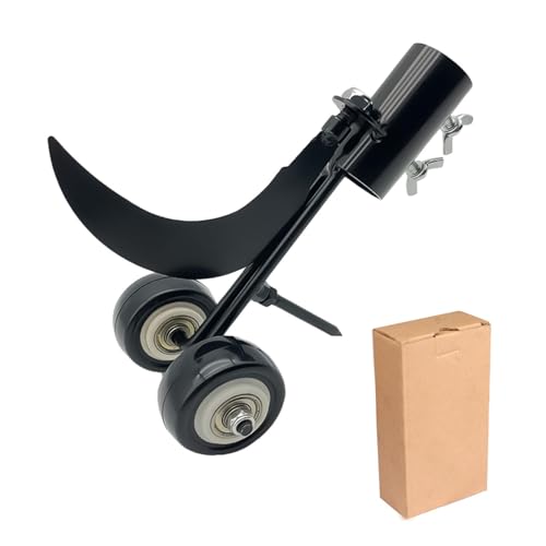 Crevice Weeding Tools with Wheels, Stand Up Stainless Steel Weed Puller Tool for Garden Patio Backyard Lawn Sidewalk Driveways Weeds