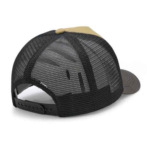Image of American Flag Trucker Hat for Men Women, Adjustable Snapback Mesh USA Flag Baseball Cap