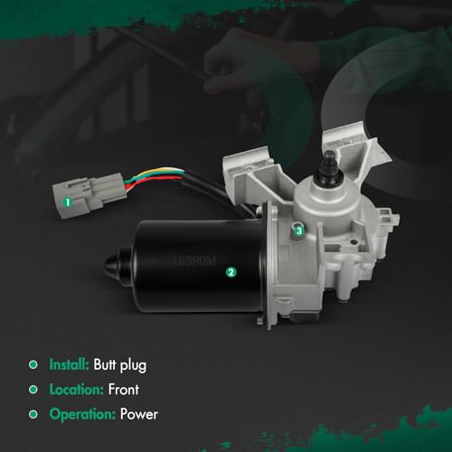 Image of SCITOO Windshield Wiper Motor Compatible for Chevrolet for Aveo | Direct fit for 2007-2008 For Chevrolet For Aveo|Replaces OE 96648776 ,96652102 ,96850001|5 Pins|Fit for Front Wiper Motor