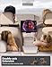 BKWITY Tablet Holder for Car Headrest, ipad Car Holder Back Seat [3 in 1 Extension Arm], 360° Rotating Adjustable Road Trip Essentials for 4.7-11